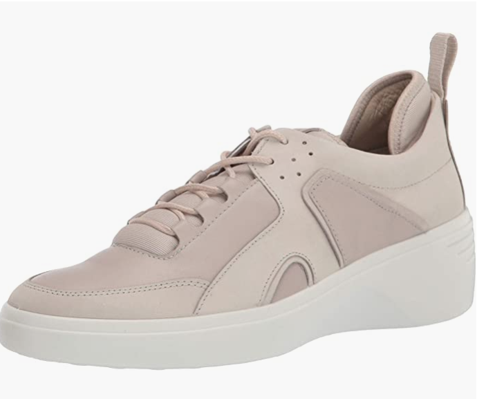 ECCO 爱步 Soft 7柔酷7号 女式坡跟运动休闲鞋