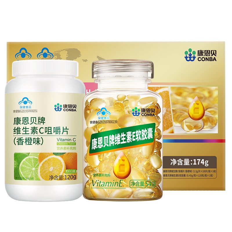 ve+vc康恩贝维生素e软胶囊