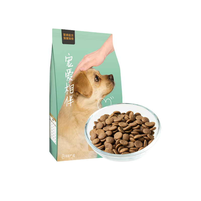 网易严选宠爱相伴通用犬粮2kg