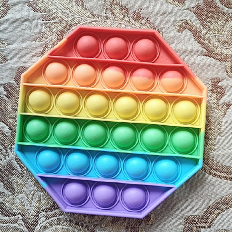 【首单2HP-2】彩虹按按乐减压益智玩具