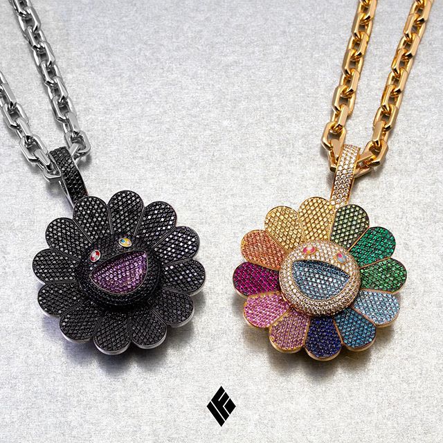 村上隆kaikai kiki ×ben baller 限定珠宝系列