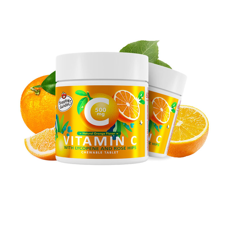 【天猫国际】番茄花园维生素C咀嚼片*60粒