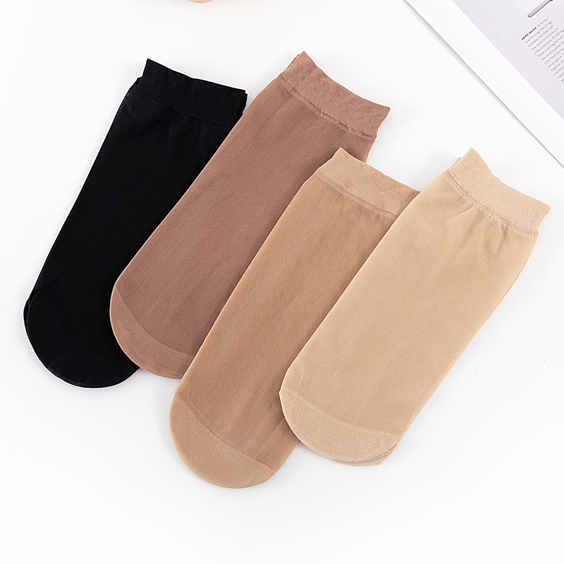 【品答】夏季薄款钢丝短袜20双