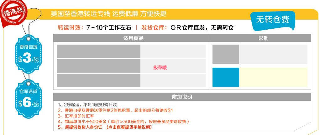 盘点10个香港转运到大陆的转运公司