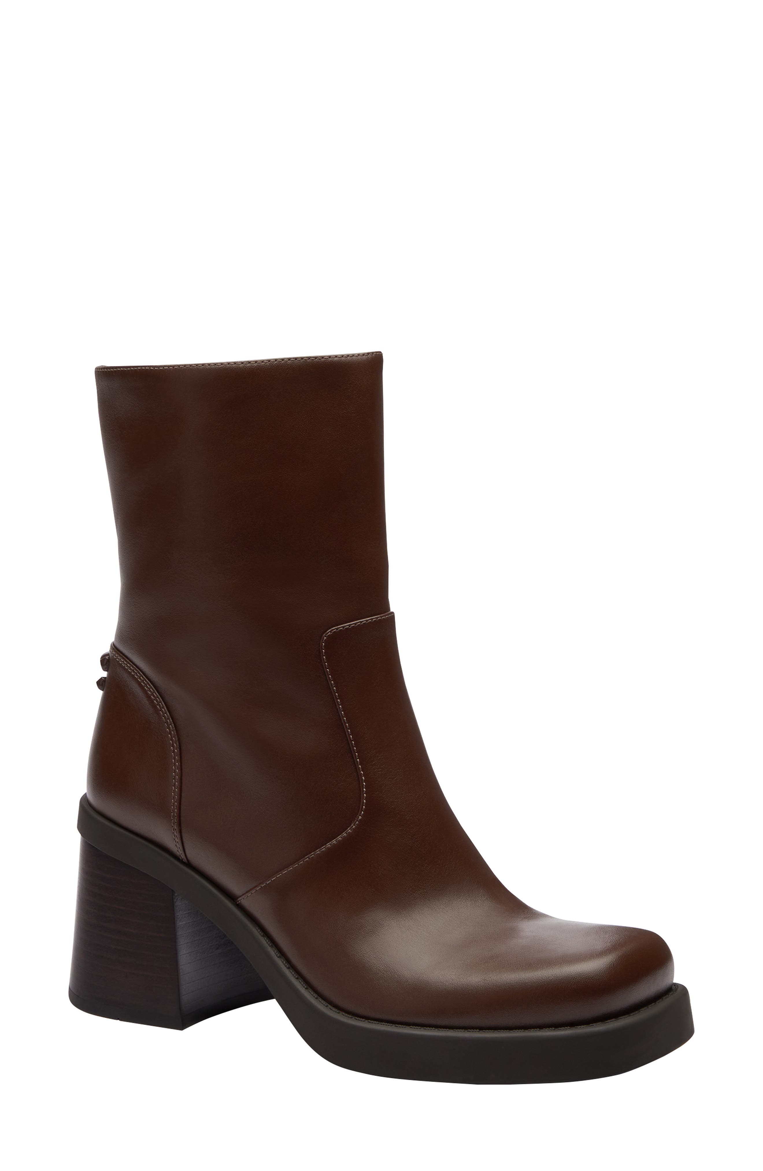 COACH Sculpted C Platform Bootie