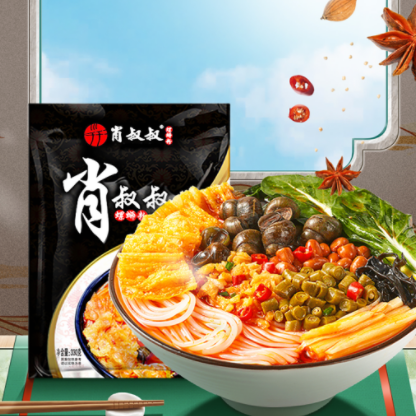 16.9元包邮！广西螺蛳粉正宗柳州螺狮粉350g*3包