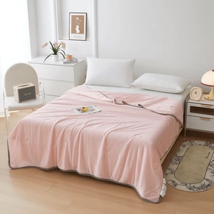 网红爆款凉感丝冰淇淋轻奢风冰丝凉感空调被夏凉被学生被双人被