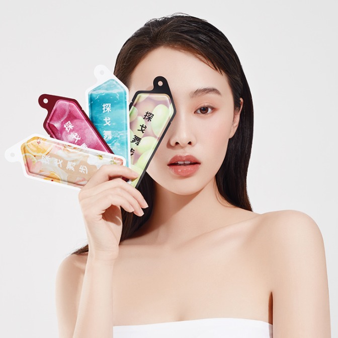 探戈舞步磨砂套盒一盒8袋