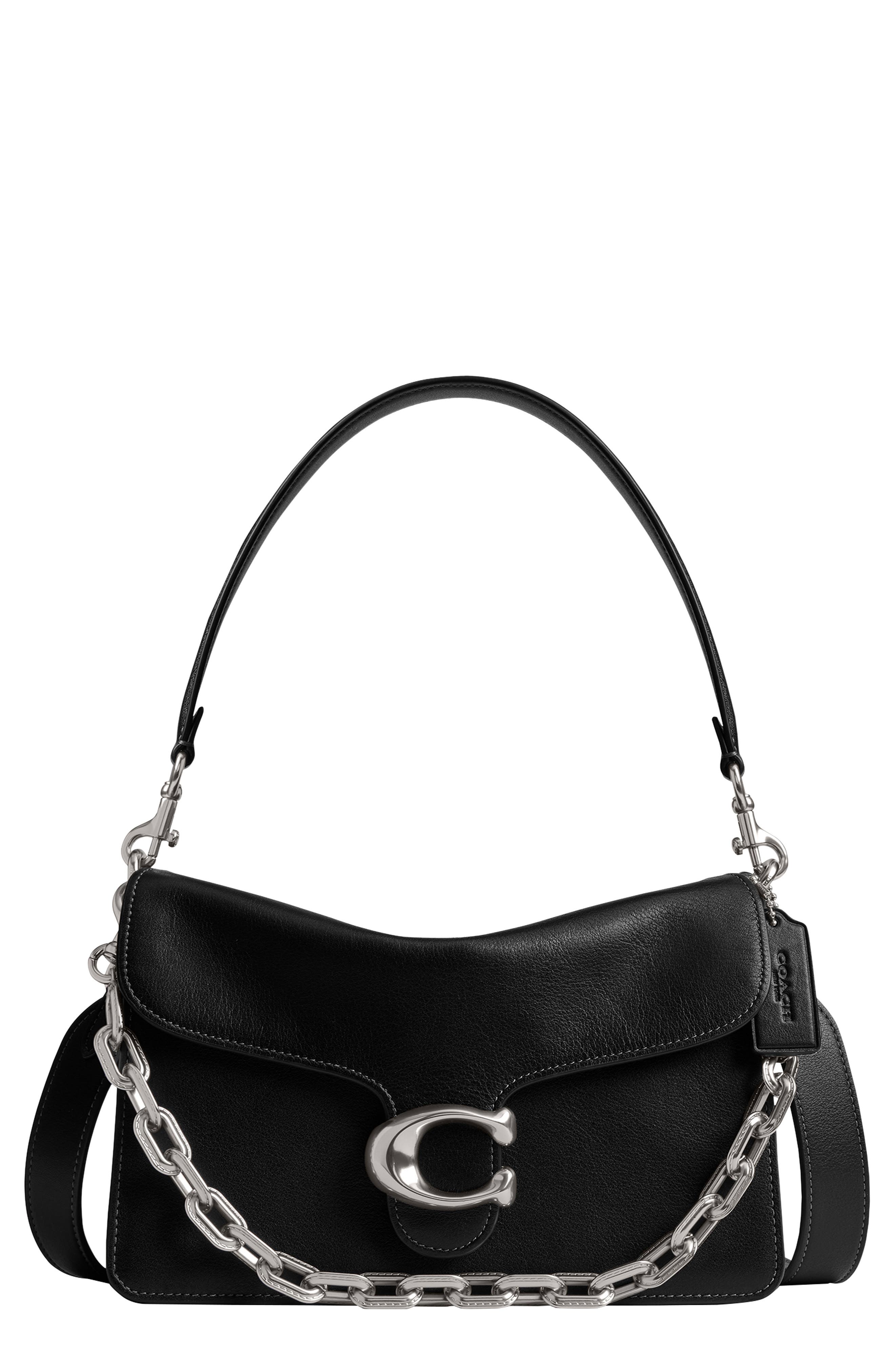 COACH Tabby Chain Smooth Leather Shoulder Bag