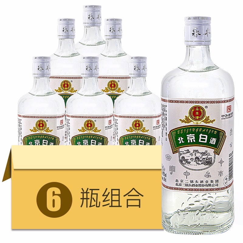 【京东物流】永丰42度白酒 整箱6瓶