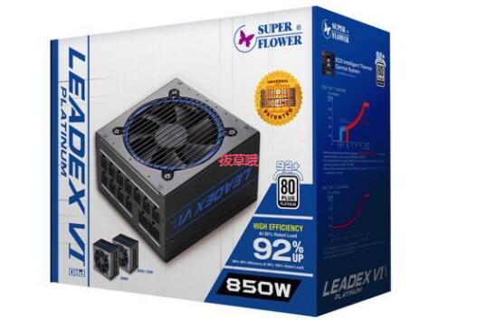 Super Flower Leadex V Gold PRO 1000W 80+金牌全模组电源,折后$119.99