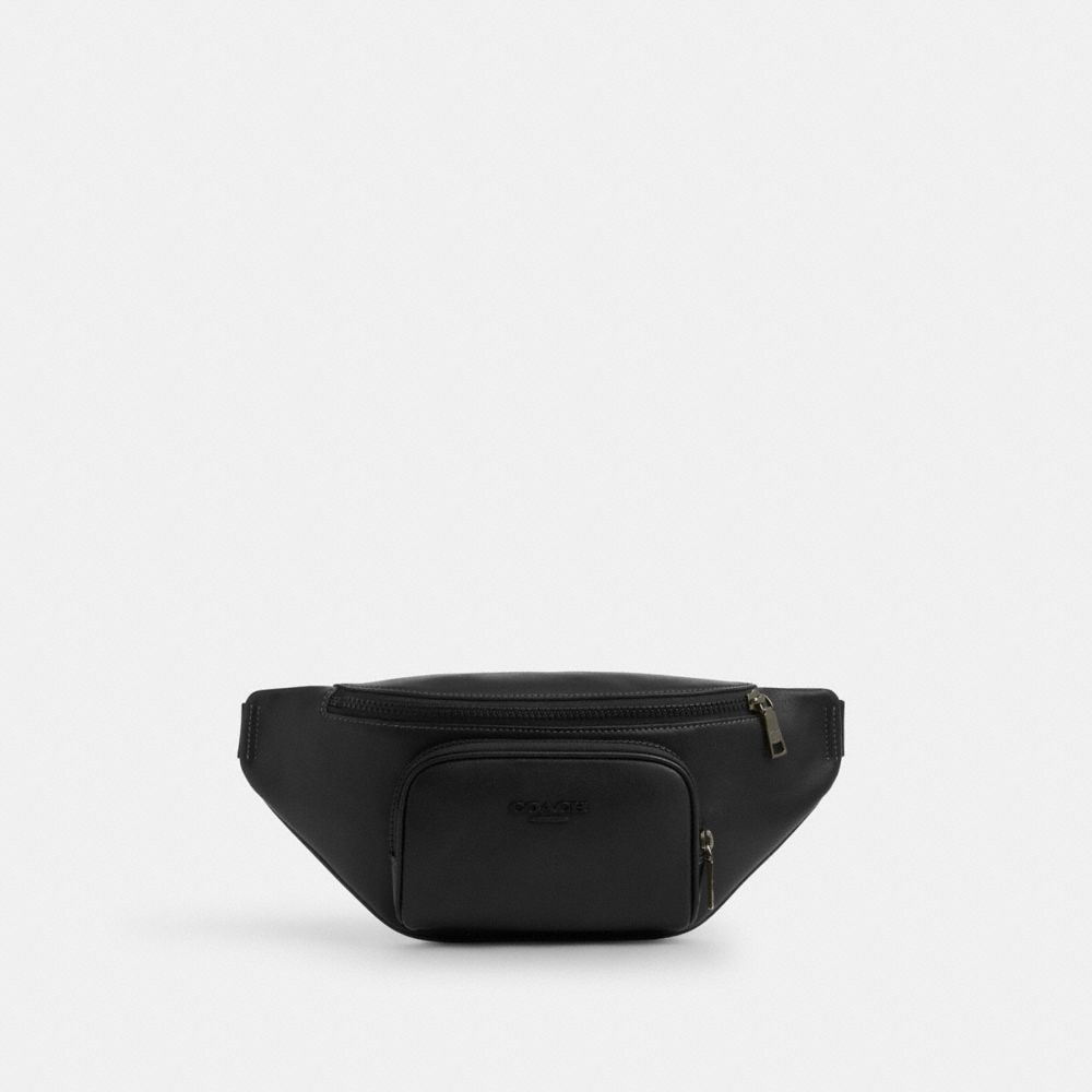 coach racer small belt bag CBF68-QB/BK