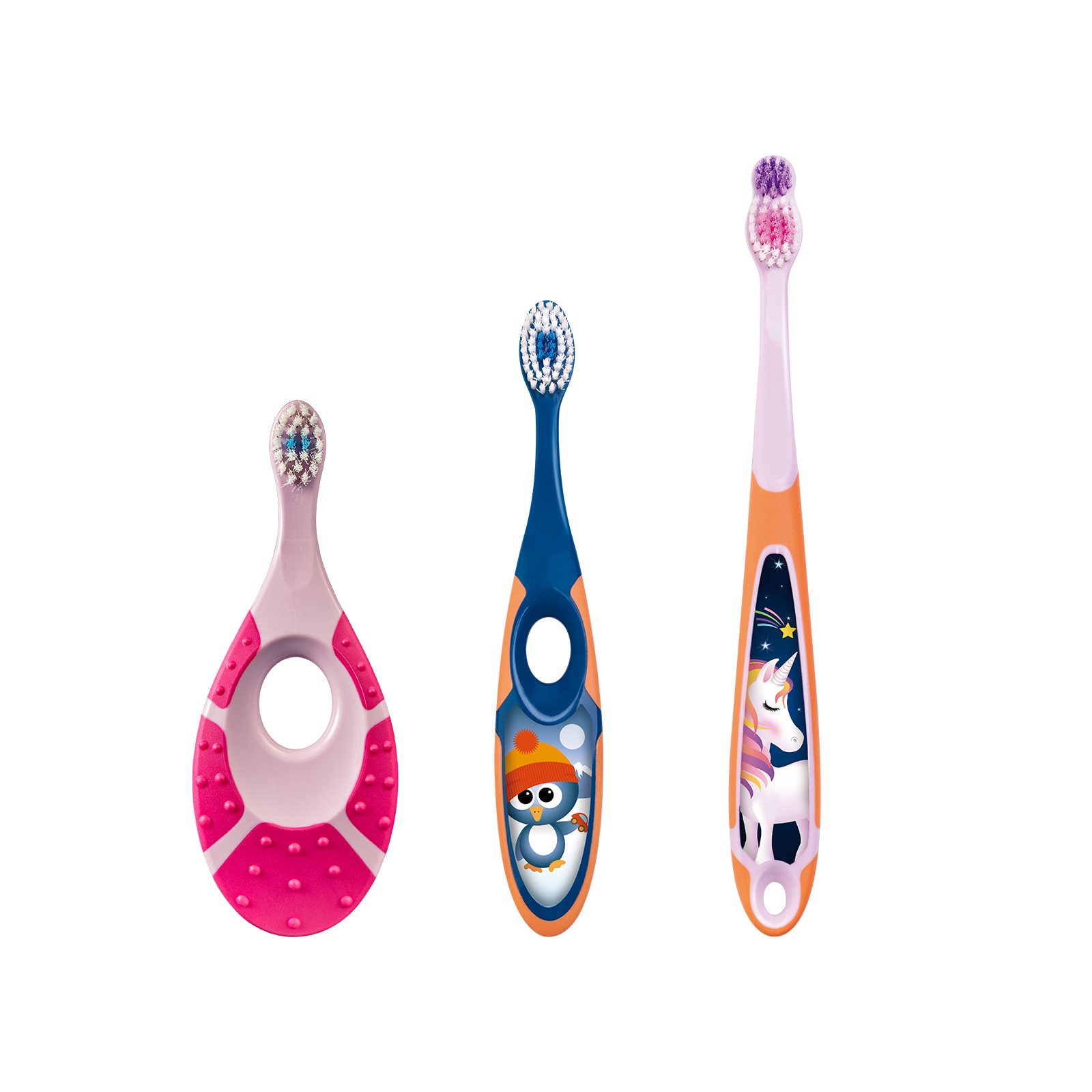 挪威Jordan儿童软毛牙刷4支装