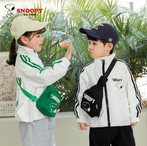 48.23元包邮！史努比 中大童运动外套