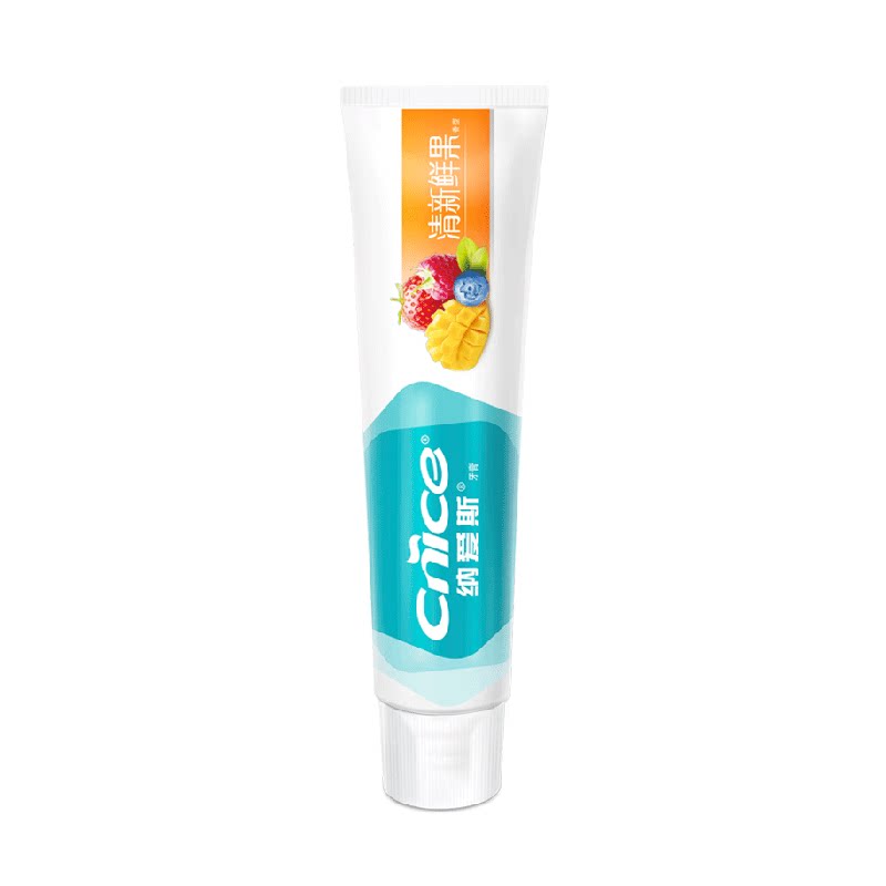 纳爱斯清新鲜果牙膏果味浓郁