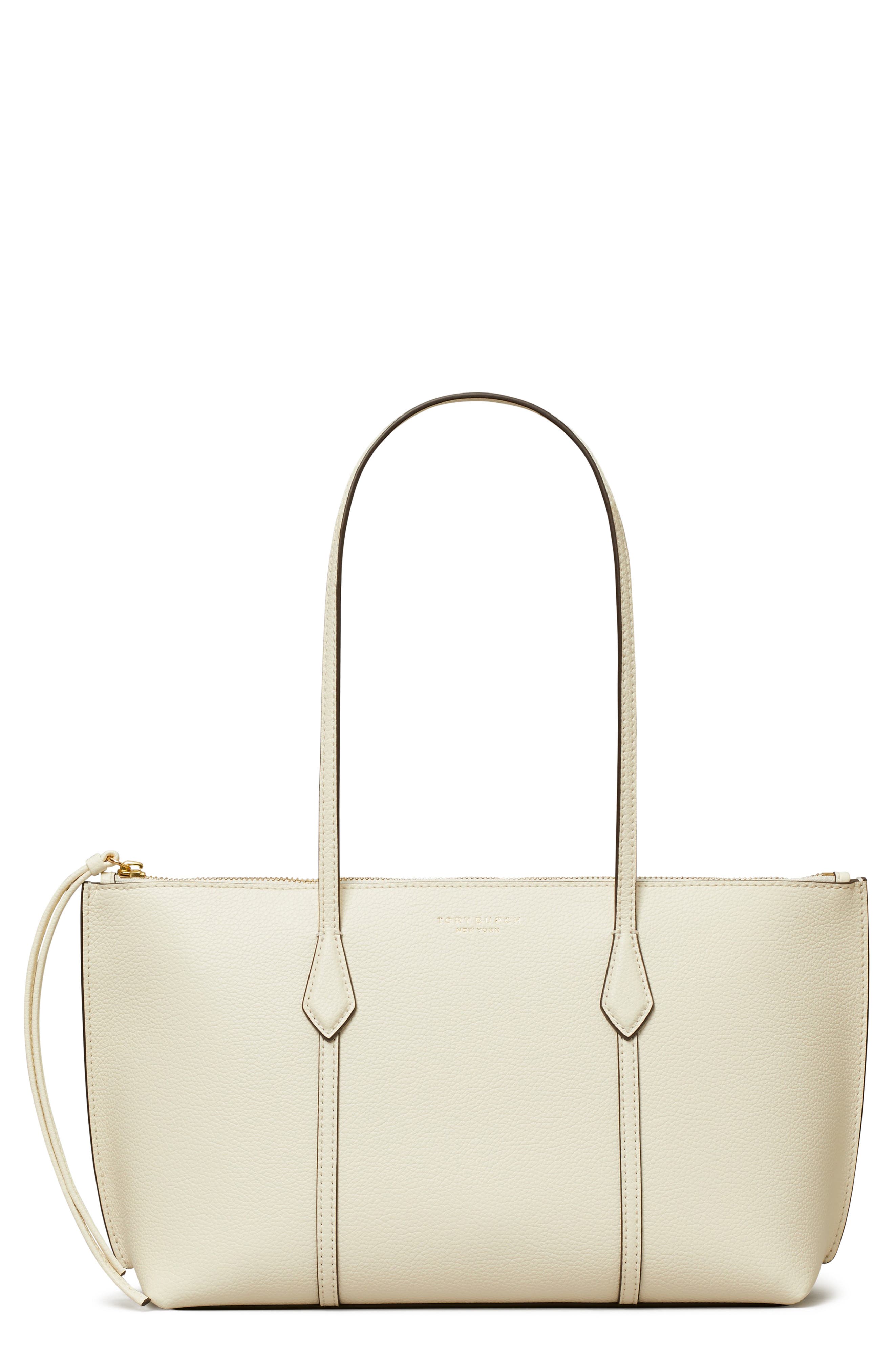 Tory Burch Small Perry Leather Zip Tote
