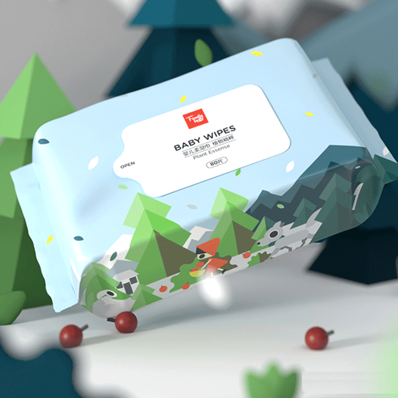 好孩子family金盏花手口湿巾80抽*6包