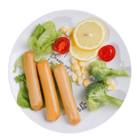 15.9元包邮！肌肉小王子 低脂即食鸡胸肉肠360g/12根