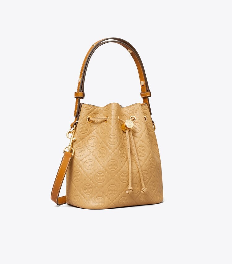tory burch T Monogram Pebble汤丽柏琦水桶包