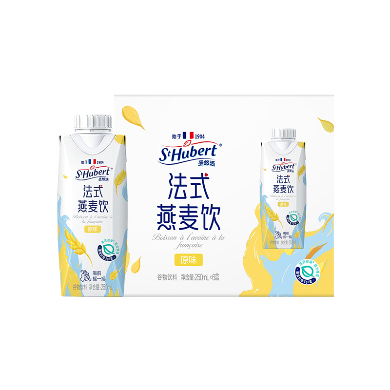 【谭松韵同款】圣悠活法式燕麦奶0添加蔗糖