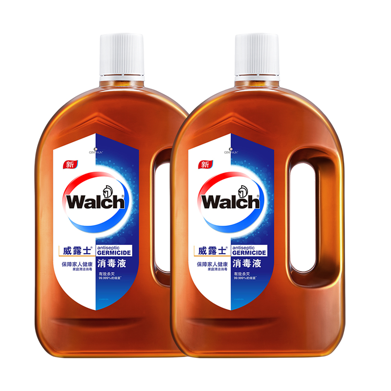 拍两件！威露士消毒液1L*4瓶