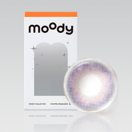 [品类日预售]moody美瞳月抛小直径隐形眼镜