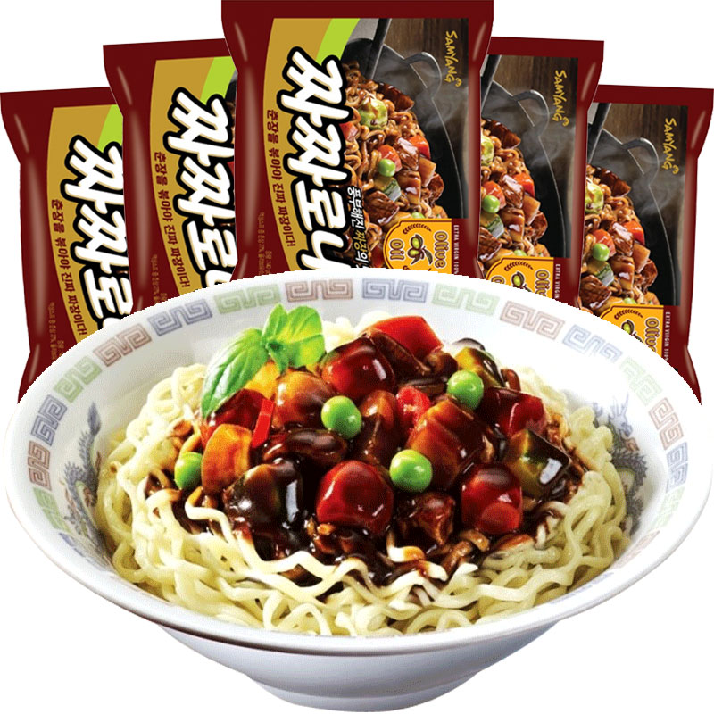 【韩国进口】三养炸酱面干拌面