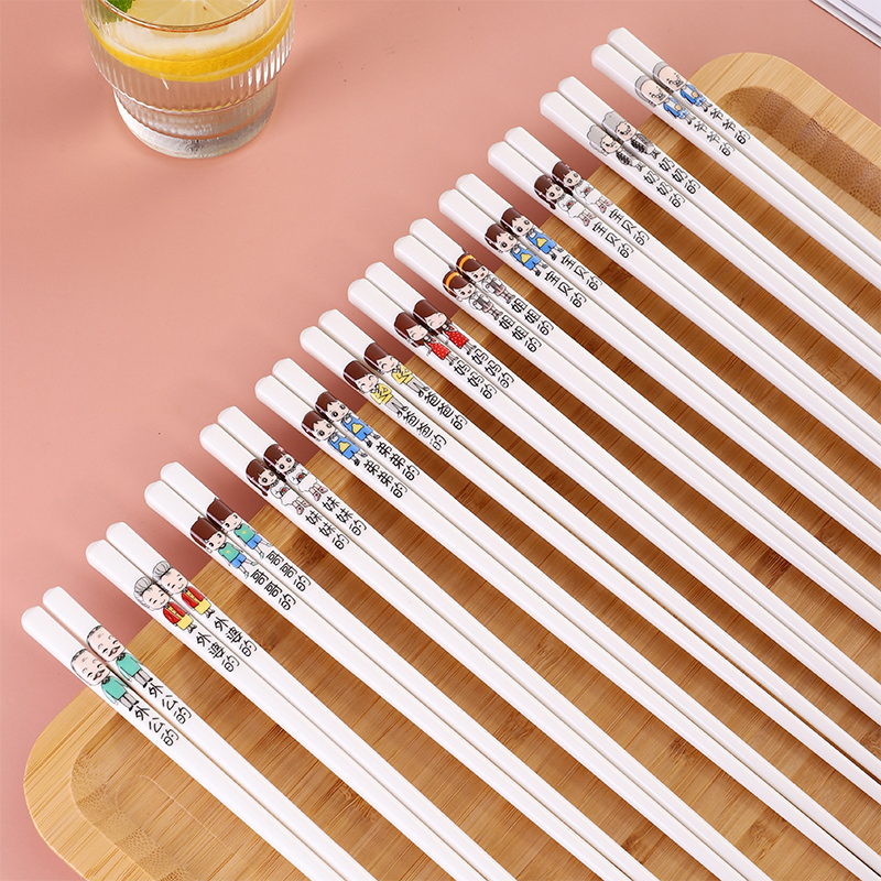 【淘工厂】家用亲子防滑陶瓷筷子