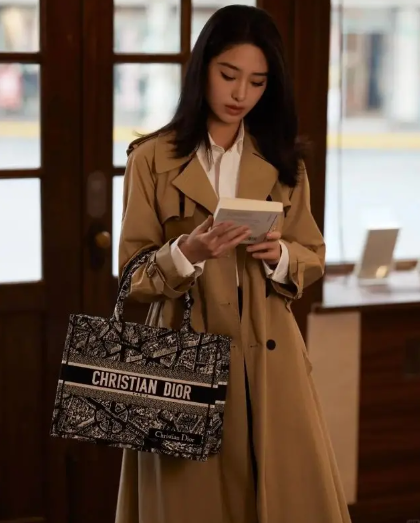 Dior Book Tote with Oblique Pattern
