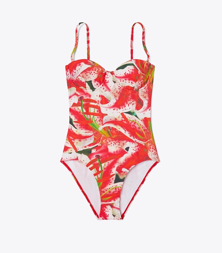 tory burch Underwire Swimsuit