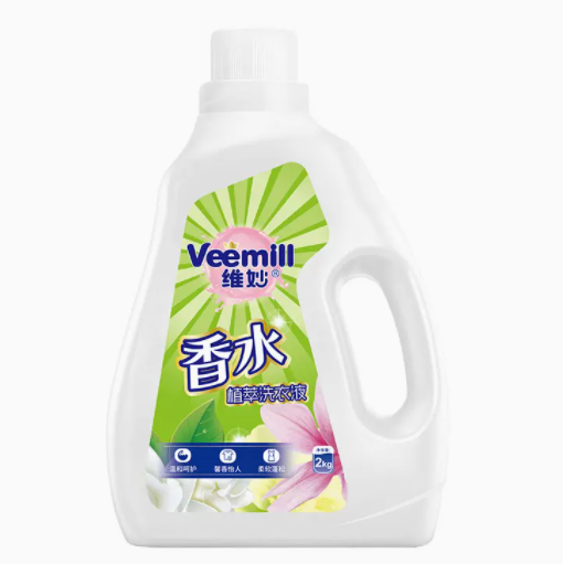 8.9元包邮！维妙 除菌洁净植萃洗衣液4斤