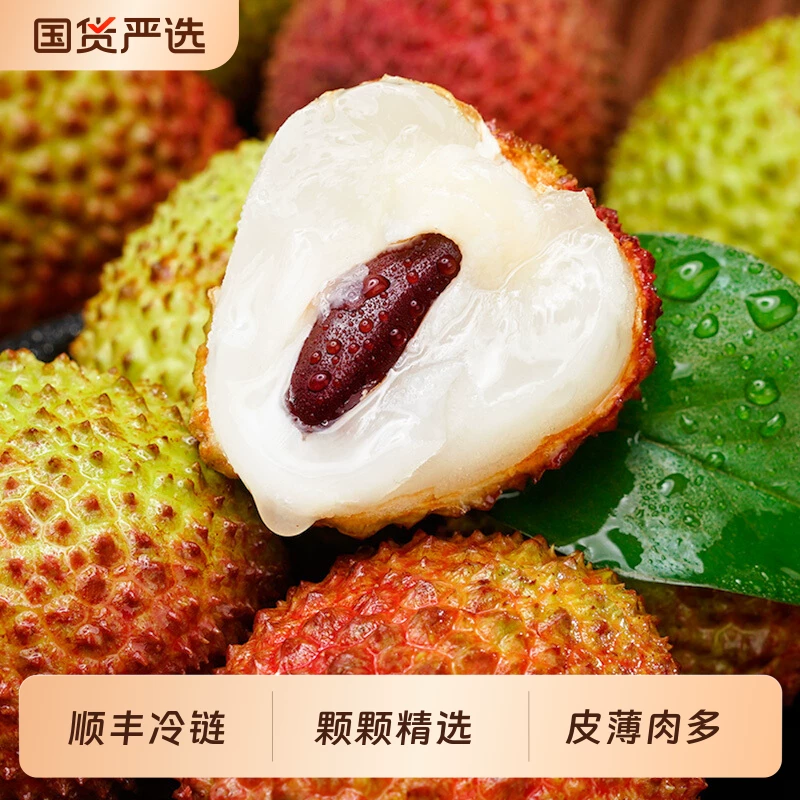 海南妃子笑荔枝 19.9 元/5 斤