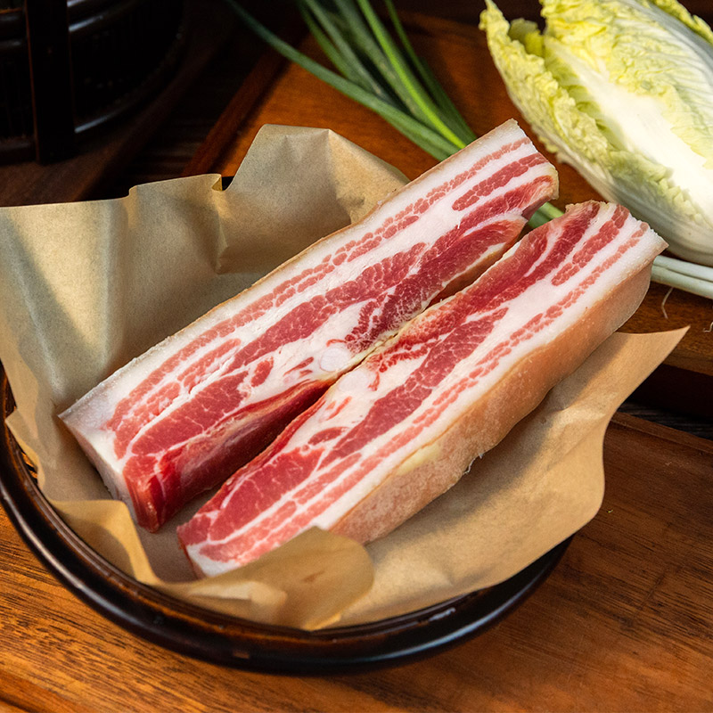 【金字】五花淡咸肉2包