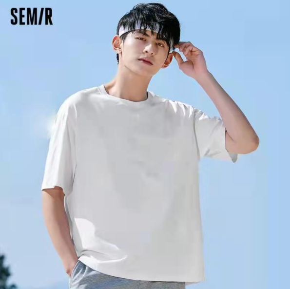 29.9元包邮！森马semir  商场同款纯棉t恤