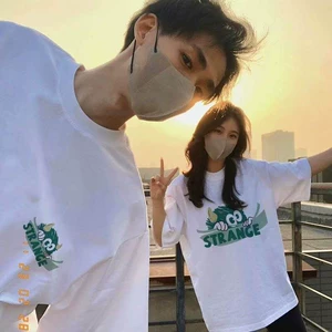 唐狮集团DESSO短袖情侣t恤夏季半袖男女装体恤上衣服潮牌韩版心