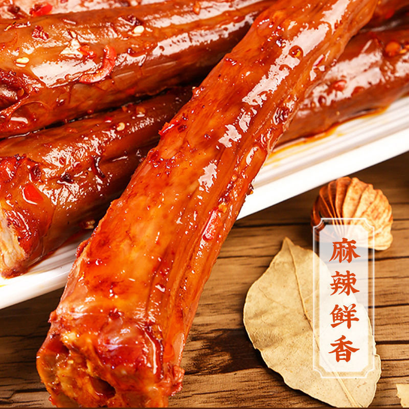 长根香辣鸡脖休闲零食混搭10根
