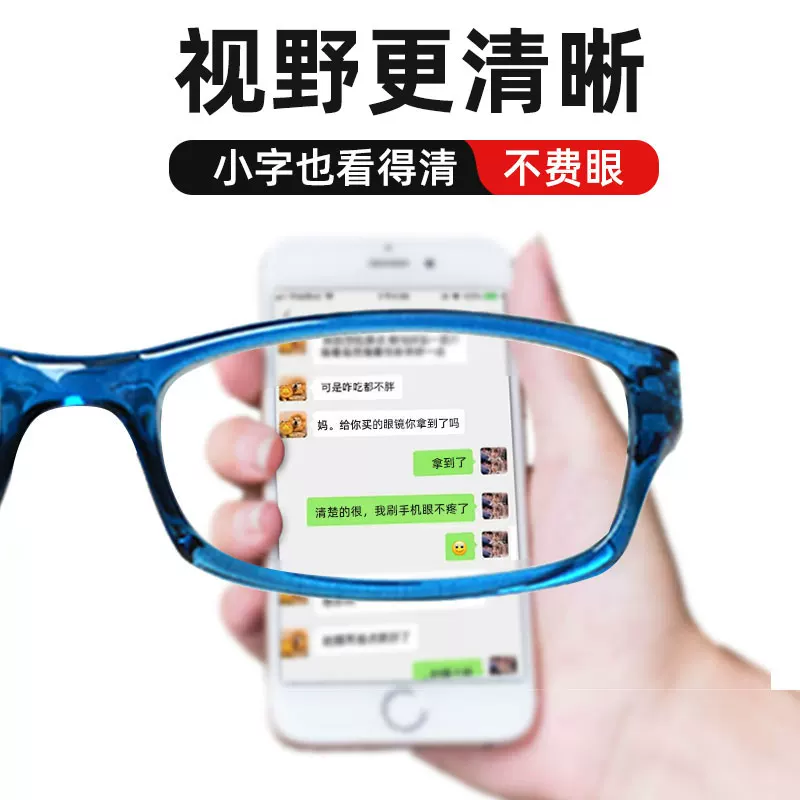 康乐明老花镜100-400度
