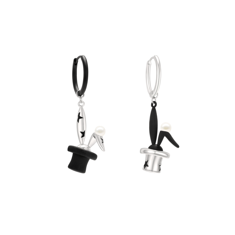 AJIDOU阿吉豆消失的马戏团系列耳饰项链潮流