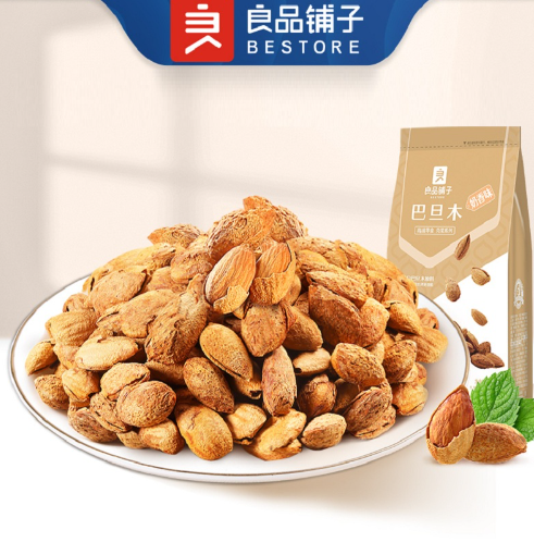 24.9元包邮！良品铺子 奶香巴旦木多种坚果超值组合