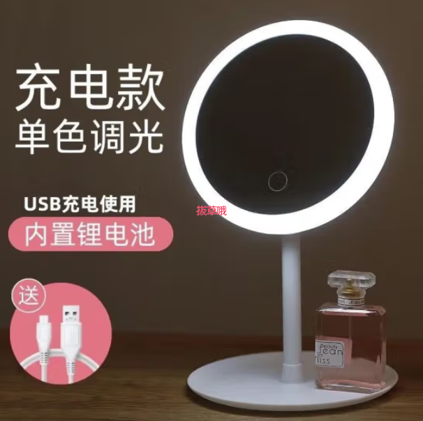 10.9元包邮！网红led化妆镜3色光