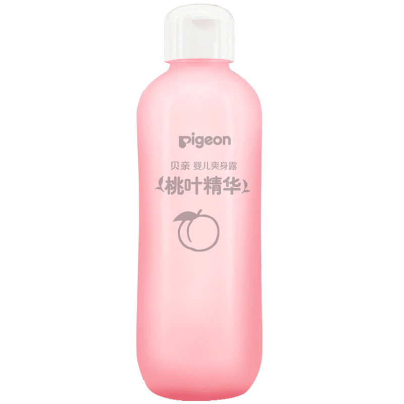 【拍2件】贝亲婴儿爽身露桃子水200ml