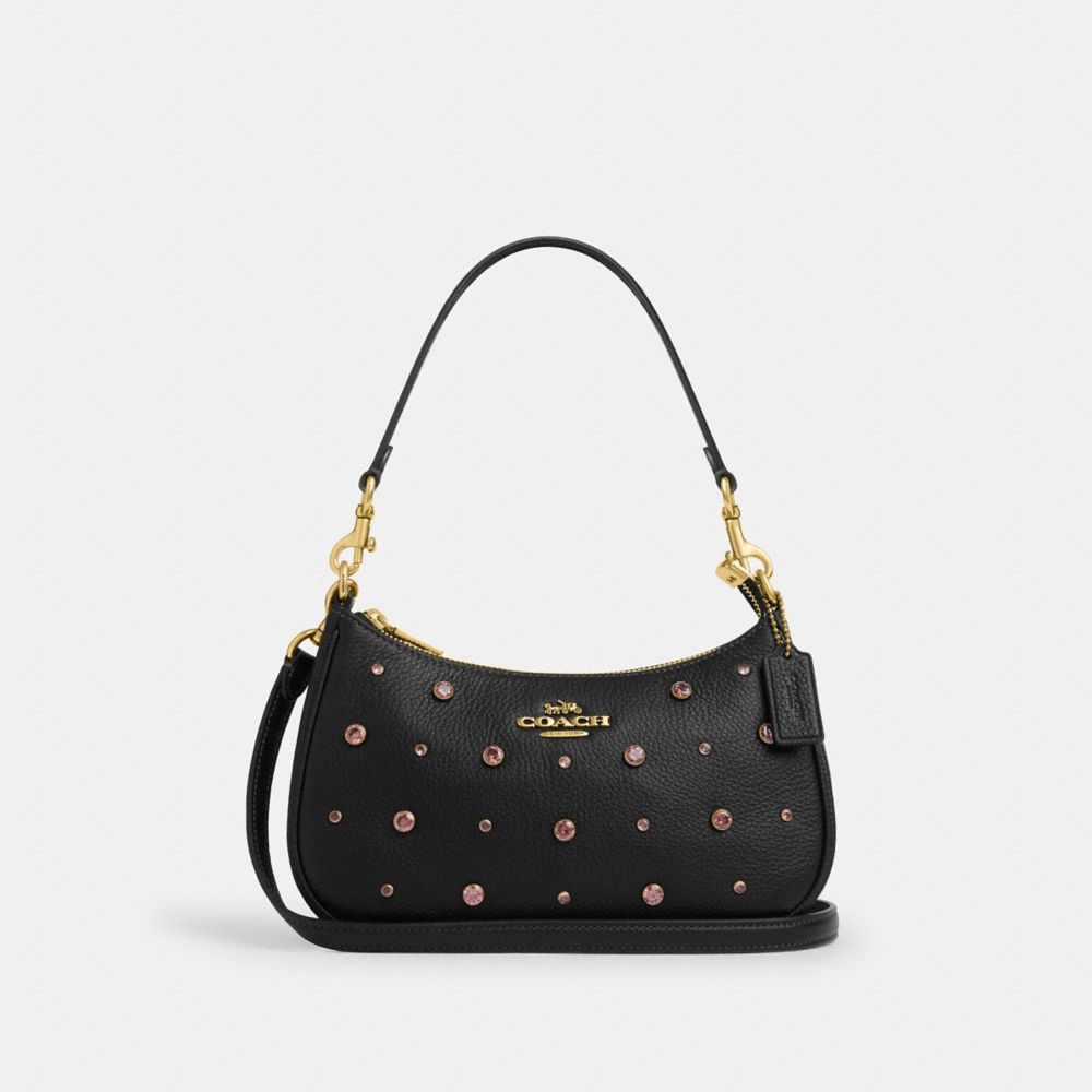 coach teri shoulder bag with crystal CAL48-B4/BK