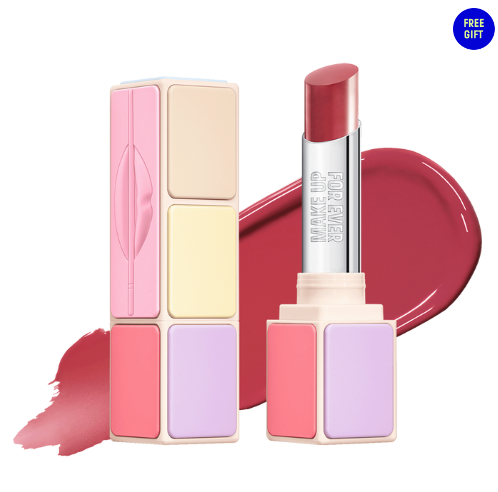 新品上市：Make Up For Ever 水光润唇膏 7色可选叠加显色