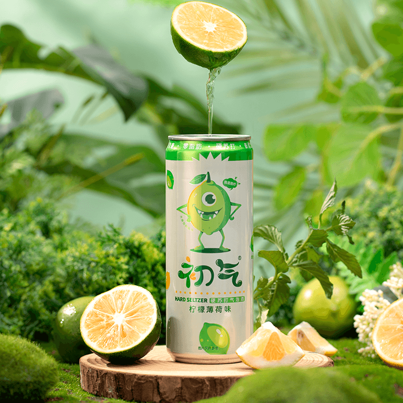 【可签到】初气无糖气泡鸡尾酒330ml