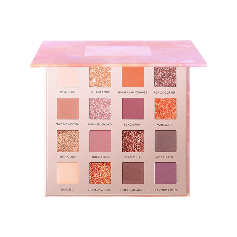 菲鹿儿十六色晨曦日落眼影盘