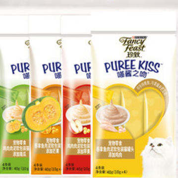 珍致喵酱之吻进口猫条4包猫零食猫咪