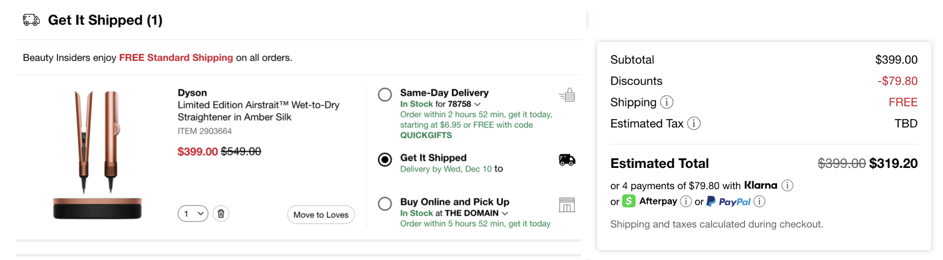 Dyson Airwrap Discount Deal Sephora