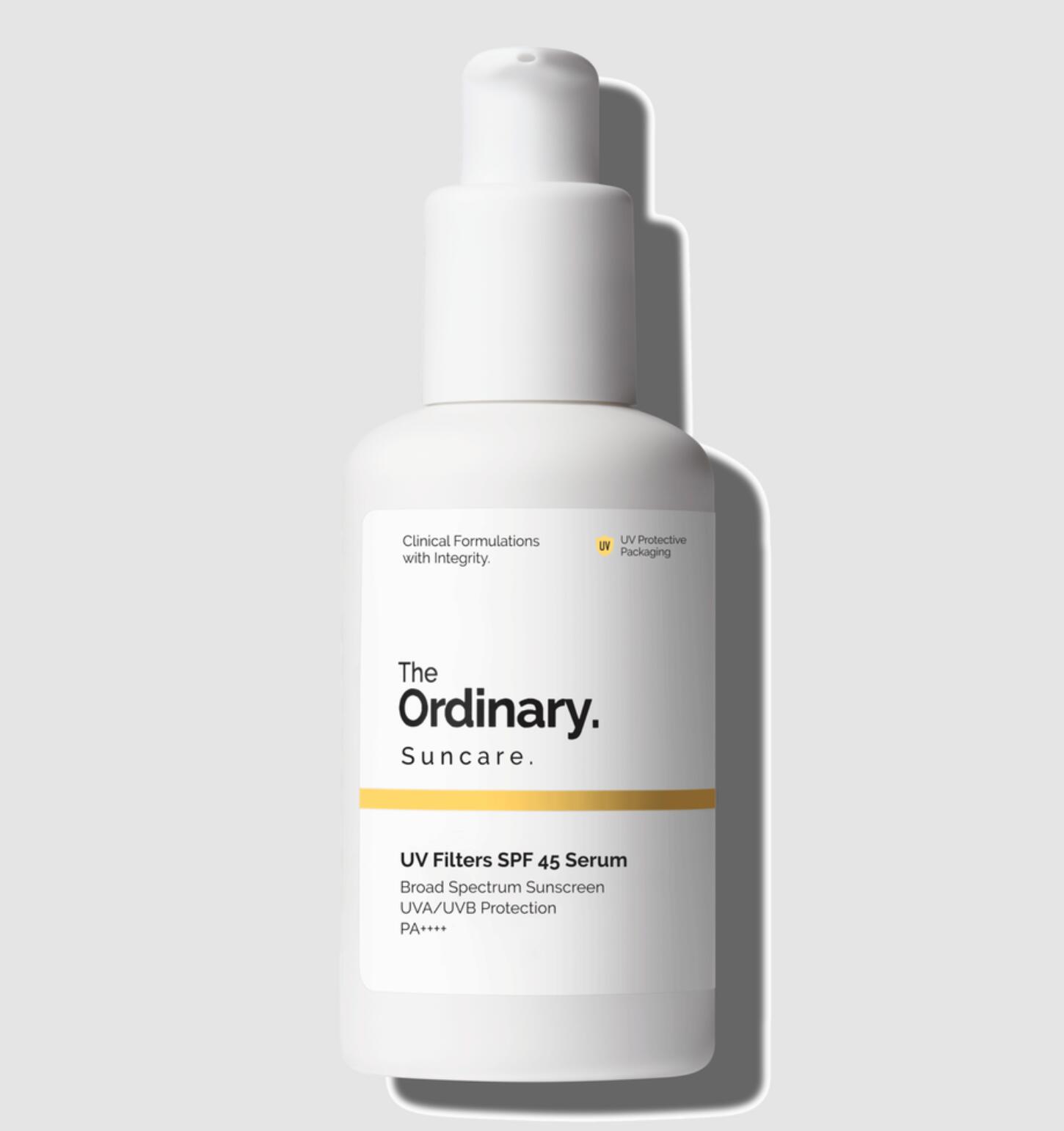 火爆新品！人手几瓶！The Ordinary SPF 45 防晒乳 60毫升！