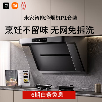 京东 米家净烟机系列 尊享6期免息