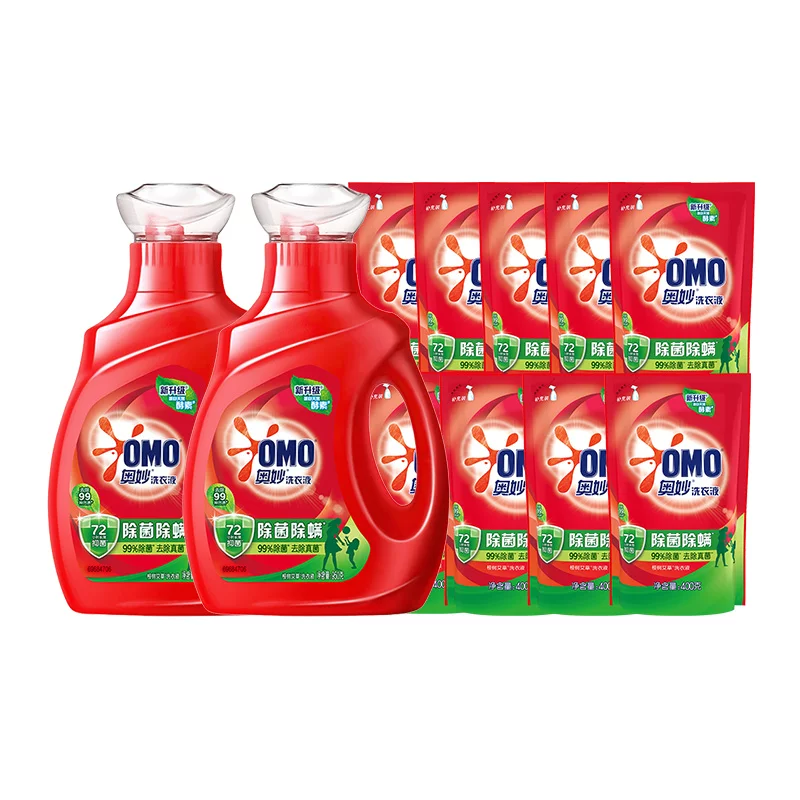 【29.9】奥妙除菌除螨洗衣液酵素11斤